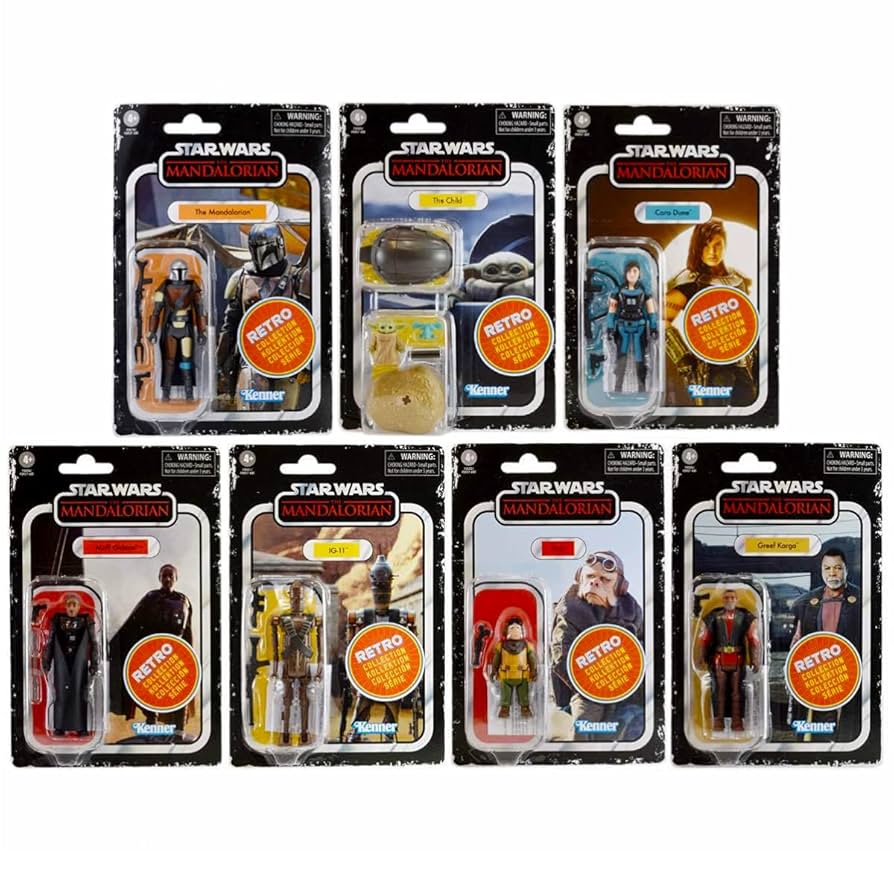 Star Wars レトロコレクション 3.75インチ 6体セット スターウォーズ レトロコレクション 3.75インチ アクション